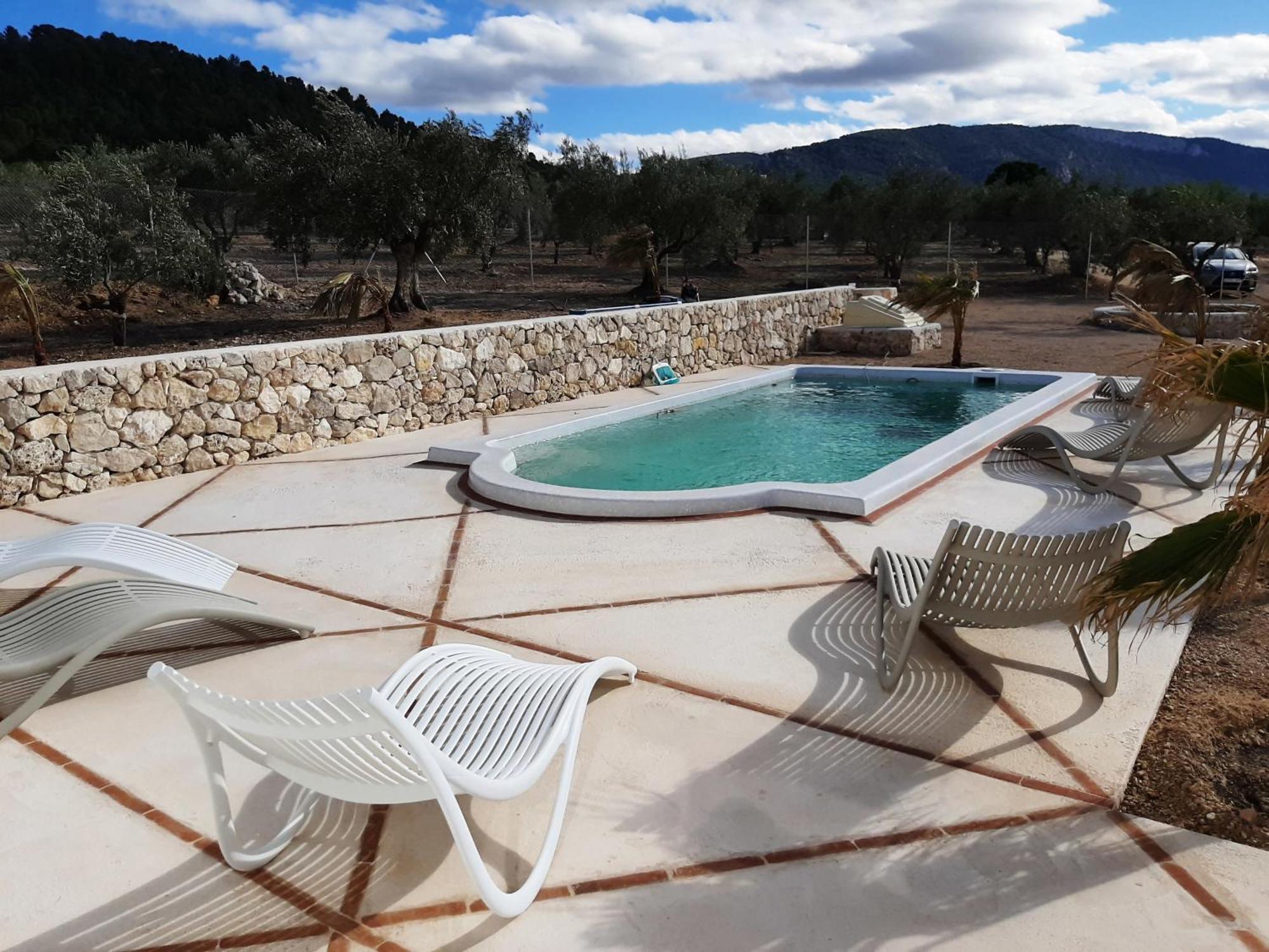Casita Del Embalse Con Encanto Biar Dış mekan fotoğraf